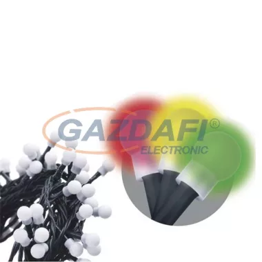 EMOS ZY1610T karácsonyi fényfüzér CHERRY 30M, 300LED, IP44, időzítő, színes EMOS ZY1610T karácsonyi fényfüzér CHERRY 30M, 300LED, IP44, időzítő, színes