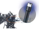   EMOS ZY1928 CONNECT - karácsonyi fényfüzér 10M, 100LED, IP44, KÉK