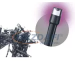   EMOS ZY1931 CONNECT - karácsonyi fényfüzér 10M, 100LED, IP44, PINK