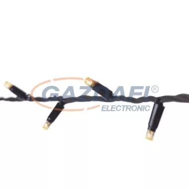 EMOS ZY2007 CONNECT PROFI - karácsonyi fényfüzér 5M, 50LED, IP44, FEKETE KÁBEL, meleg fehér EMOS ZY2007 CONNECT PROFI - karácsonyi fényfüzér 5M, 50LED, IP44, FEKETE KÁBEL, meleg fehér
