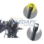   EMOS ZY2011 karácsonyi fényfüzér MULTIFUNKCIÓS 10M, 100LED, IP44, HIDEG/meleg fehér
