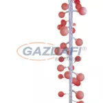   EMOS ZY2024T HOME DECO fényfüzér BIG CHERRY 4M, 40LED, IP44, időzítő, PIROS