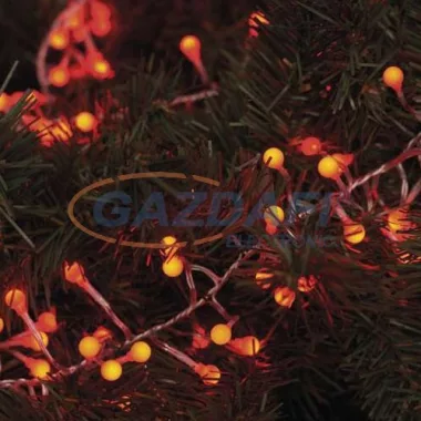 EMOS ZY2029T karácsonyi fényfüzér CHERRY SÜNI 2.4M, 288LED, IP44, időzítő, PIROS EMOS ZY2029T karácsonyi fényfüzér CHERRY SÜNI 2.4M, 288LED, IP44, időzítő, PIROS
