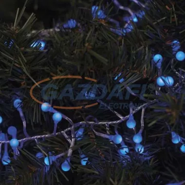 EMOS ZY2031T karácsonyi fényfüzér CHERRY SÜNI 2.4M, 288LED, IP44, időzítő, KÉK EMOS ZY2031T karácsonyi fényfüzér CHERRY SÜNI 2.4M, 288LED, IP44, időzítő, KÉK