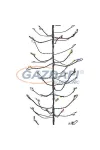 EMOS ZY2041T karácsonyi fényfüzér NANO SÜNI 2.4M, 288LED, IP44, időzítő, színes FEHÉR EMOS ZY2041T karácsonyi fényfüzér NANO SÜNI 2.4M, 288LED, IP44, időzítő, színes FEHÉR