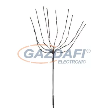 EMOS ZY2060 KARÁCSONYI FÉNYFA 1M, 50LED, IP44, 3xAA, időzítő, meleg fehér