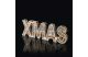 EMOS ZY2204 karácsonyi dekoráció XMAS 15x45cm 35LED, 2xAA, időzítő, meleg fehér