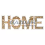   EMOS ZY2205 karácsonyi dekoráció HOME 15x45cm 38LED, 2xAA, időzítő, meleg fehér