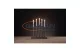 EMOS ZY2222 HOME DECO GYERTYA ÁLLVÁNY SZÜRKE 36x48.5cm, 5xE10, IP20, 230V, meleg fehér