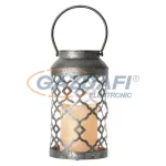   EMOS ZY2224 HOME DECO lámpás VIBRÁLÓ GYERTYÁVAL VÁZA ANTIK 11.5x20.5cm, 3×AAA, időzítő, meleg fehér
