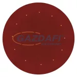   EMOS ZY2266 karácsonyi dekoráció FILC ALÁTÉT PIROS 100cm, 12LED, IP20, 230V, meleg fehér