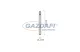 EMOS ZY2271 HOME DECO LED GYERTYA EZÜST 2DB 2x25cm, 2xAAA, meleg fehér