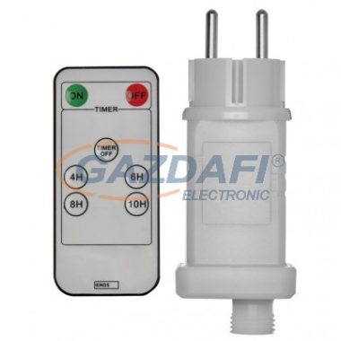 EMOS ZY2300R Trafó adapter 12W, IP44, távir., időzítő, fehér