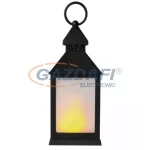   EMOS ZY2345 LED dekoráció – tejes lámpa, 6x 3x AA, fekete, vintage