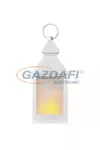 EMOS ZY2346 LED dekoráció – tejes lámpa, 6x 3x AA, fehér, vintage