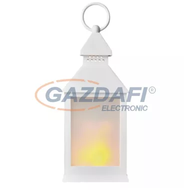 EMOS ZY2346 LED dekoráció – tejes lámpa, 6x 3x AA, fehér, vintage