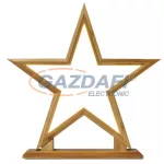   EMOS ZY2359 LED fa csillag 33cm, 116 LED, IP20, 230V, meleg fehér