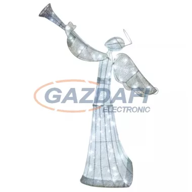 EMOS ZY2380T Karácsonyi dekoráció rattan angyal 130cm, időzítő, hideg fehér EMOS ZY2380T Karácsonyi dekoráció rattan angyal 130cm, időzítő, hideg fehér