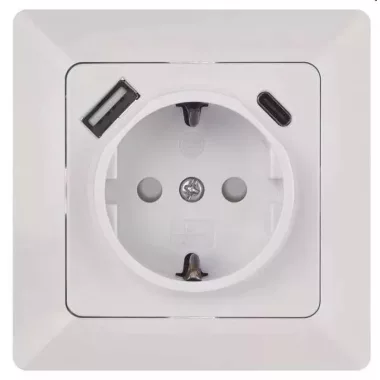 EMOS A6000.5 konnektor + USB +USB-C