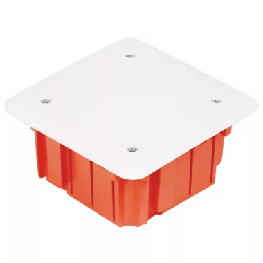 ELEKTRO-PLAST EP-0262-00 süllyesztett gipszkarton kötődoboz, 105x105x50mm, IP40