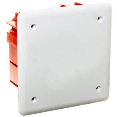 ELEKTRO-PLAST EP-0262-01 flush-mounted junction box, 105x105x50mm, IP40