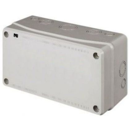   ELEKTRO-PLAST EP-0271-00 lightweight junction box, 180x330x130mm, gray, IP65, 14 lightenings