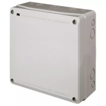   ELEKTRO-PLAST EP-0272-00 kötődoboz, 330x330x130mm, IP65, 18 kikönnyítés