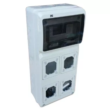 ELEKTRO-PLAST EP-S0856 RS Ipari elosztó doboz, 8 modul ELEKTRO-PLAST EP-S0856 RS Ipari elosztó doboz, 8 modul