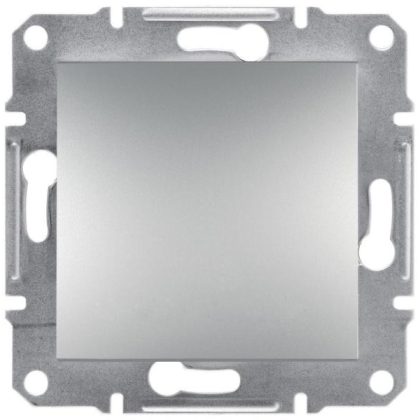 SCHNEIDER EPH0100161 ASFORA Egypólusú kapcsoló, rugós bekötés, alumínium (101)