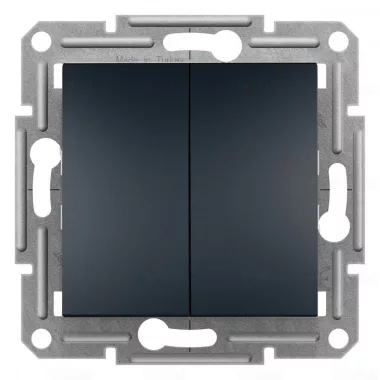 SCHNEIDER EPH0300171 ASFORA Csillárkapcsoló, rugós bekötés, antracit (105)