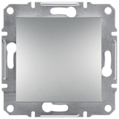 SCHNEIDER EPH0700161 ASFORA Egypólusú nyomókapcsoló, rugós bekötés, alumínium (101N)