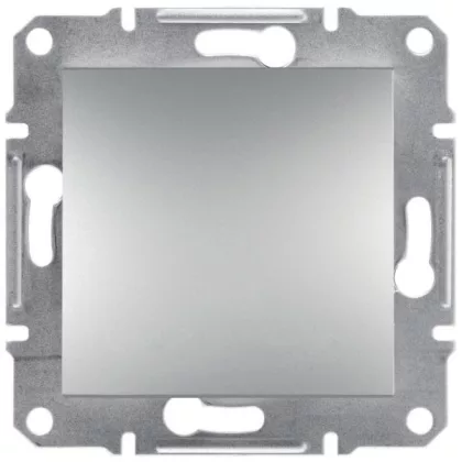   SCHNEIDER EPH0800361 ASFORA Egypólusú nyomókapcsoló, csavaros bekötés, alumínium (101N)