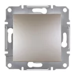   SCHNEIDER EPH0800369 ASFORA Egypólusú nyomókapcsoló, csavaros bekötés, bronz (101N)