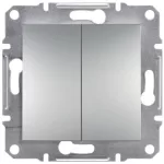 SCHNEIDER EPH1300361 ASFORA Redőnynyomó, csavaros bekötés, alumínium