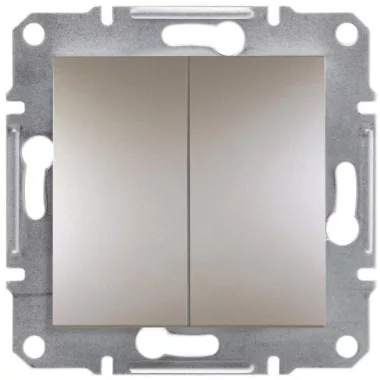 SCHNEIDER EPH1300369 ASFORA Redőnynyomó, csavaros bekötés, bronz