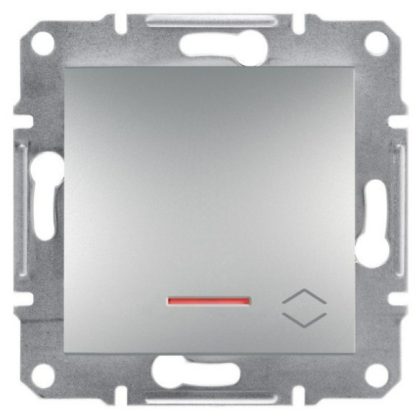   SCHNEIDER EPH1500361 ASFORA Váltókapcsoló, jelzőfényes, csavaros bekötés, alumínium