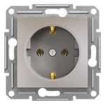SCHNEIDER EPH2900169 ASFORA 2P + F socket, screw, bronze