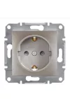 SCHNEIDER EPH2900269 ASFORA 2P + F socket with child protection, screw, bronze