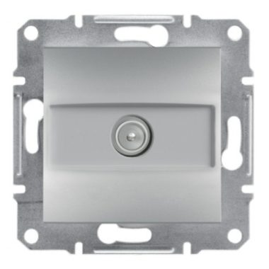 SCHNEIDER EPH3200161 ASFORA TV aljzat, végzáró, 1 dB, alumínium