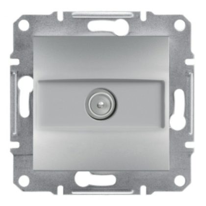   SCHNEIDER EPH3200261 ASFORA TV aljzat, átmenő, 4 dB, alumínium