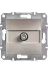 SCHNEIDER EPH3700169 ASFORA SAT aljzat, végzáró, 1 dB, bronz