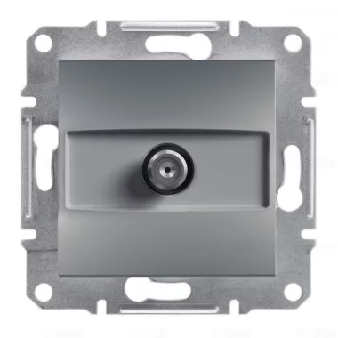 SCHNEIDER EPH3700262 ASFORA SAT aljzat, átmenő, 4 dB, acél