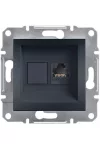 SCHNEIDER EPH4700171 ASFORA 1xRJ45 Cat6 UTP aljzat, antracit