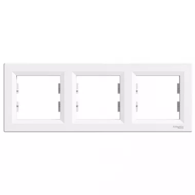 SCHNEIDER EPH5800321 ASFORA Hármas keret, vízszintes, fehér SCHNEIDER EPH5800321 ASFORA Hármas keret, vízszintes, fehér