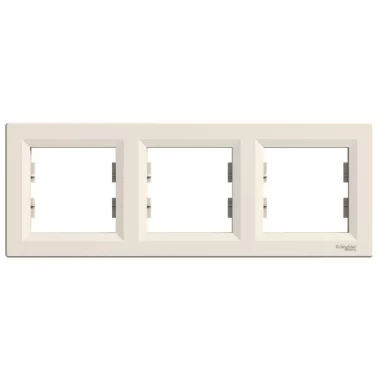 SCHNEIDER EPH5800323 ASFORA Hármas keret, vízszintes, bézs SCHNEIDER EPH5800323 ASFORA Hármas keret, vízszintes, bézs