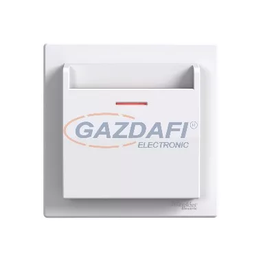 SCHNEIDER EPH6200121 ASFORA Hotelkártya kapcsoló, fehér