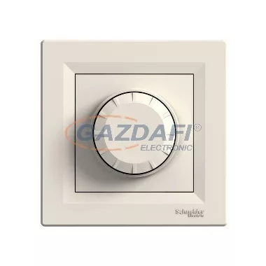 SCHNEIDER EPH6400123 ASFORA Fényerőszabályzó, váltó, 60-600W, bézs