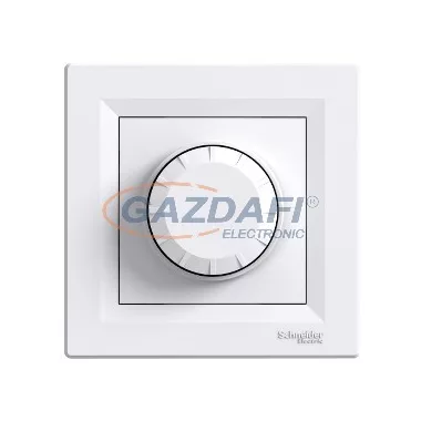 SCHNEIDER EPH6500121 ASFORA Fényerőszabályzó, váltó, jelzőfényes, 60-600W, fehér