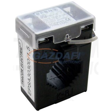 TRACON EPSA30200-15 Hitelesített áramváltó, sin 30×10, Po:0,5S