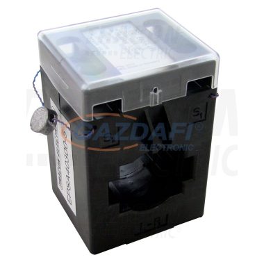 TRACON EPSA40250-5 Hitelesített áramváltó, sin 40×10, Po:0,5S 250/5A, 5VA